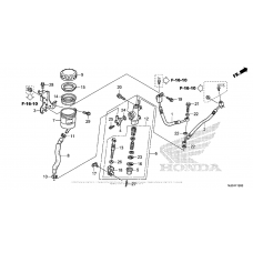Задний тормозной цилиндр