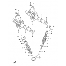 Camshaft-valve