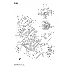 Cylinder head              

                  Front