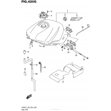 Топливный бак (Ykv) (Sv650Al7 E33)