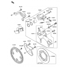 Front brake caliper