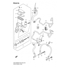 Front brake hose              

                  Gsx1300bkak8/aufk9