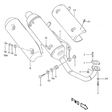 Muffler comp              

                  Model ay50 k1 p39