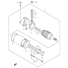 Starting motor              

                  Dr-z400ey/ek1/ek2/ek3/ek4