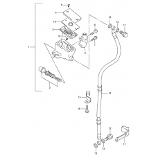 Front master cylinder