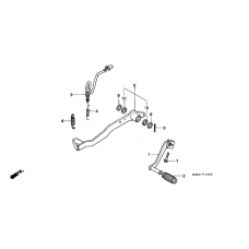 Brake pedal assy