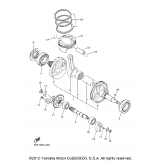 Crankshaft piston