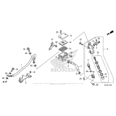Задний тормозной цилиндр 1