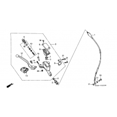 Fr. brake master cylinder
