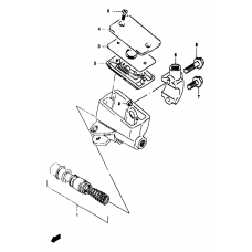 Front master cylinder              

                  Gsf1200t/v/w/x/y/st/sv/sw/sx/sy