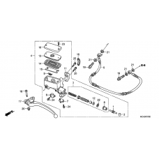 Главный цилиндр сцепления