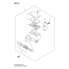 Front master cylinder              

                  Sv650ak8/ak9/sl0