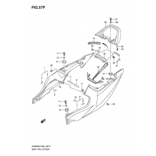 Seat tail cover              

                  Sv650sk6/suk6