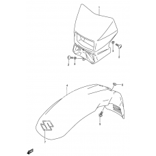 Headlamp housing              

                  Model k5 e24