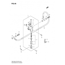 Rear master cylinder