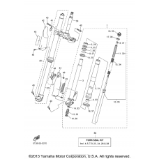 Вилка передней оси