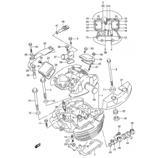 Front cylinder head