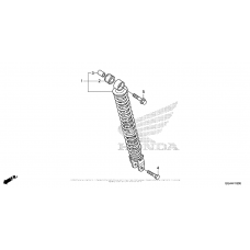 Задний амортизатор