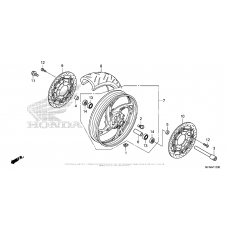Передние колесо