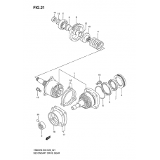 Secondary drive gear