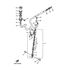 Rear master cylinder