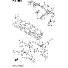 Throttle Body Hose/joint (Gsx-R750L7 E33)