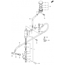 Rear master cylinder              

                  Model k3