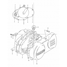 Crankcase cover ass`y (v