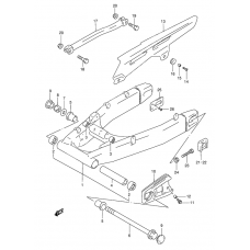 Rear swinging arm              

                  Gsf1200sav