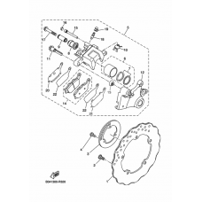 Задний тормозной суппорт