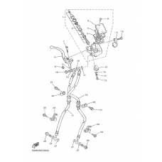 Передний тормозной цилиндр