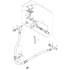 Rear master cylinder              

                  Model k4/k5