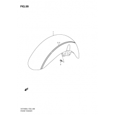 Front fender              

                  Vlr1800tl1 e2