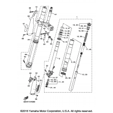 Вилка передней оси
