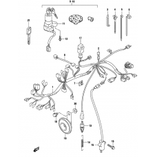 Wiring harness              

                  Gs500fk4/fuk4