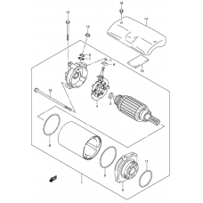 Starting motor