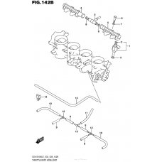 Throttle Body Hose/joint (Gsx-S1000Al7 E03)