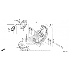 Передние колесо