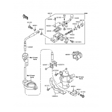 Front master cylinder