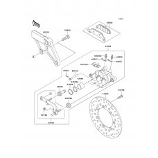 Front brake caliper