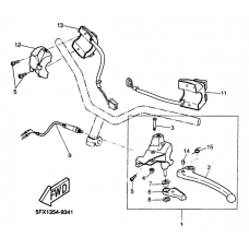 Handle switch lever