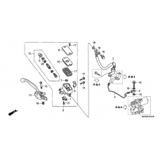Fr. brake master cylinder              

                  VFR800A