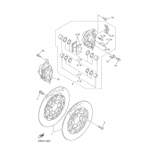 Front brake caliper