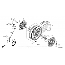 Передние колесо