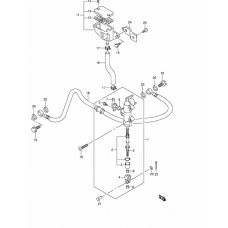 Rear master cylinder