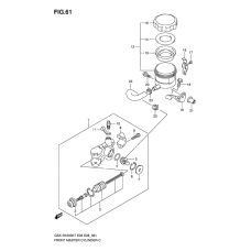 Front master cylinder