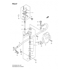 Rear master cylinder