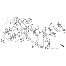 Exhaust muffler              

                  CRF250R6