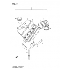 Air cleaner              

                  Front