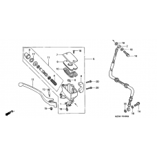 Fr. brake master cylinder